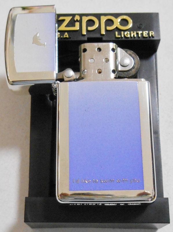 画像: イルカ！スリム ＤＯＬＰＨＩＮ ２０００年 パープル系 銀加工 SLIM ＺＩＰＰＯ！新品