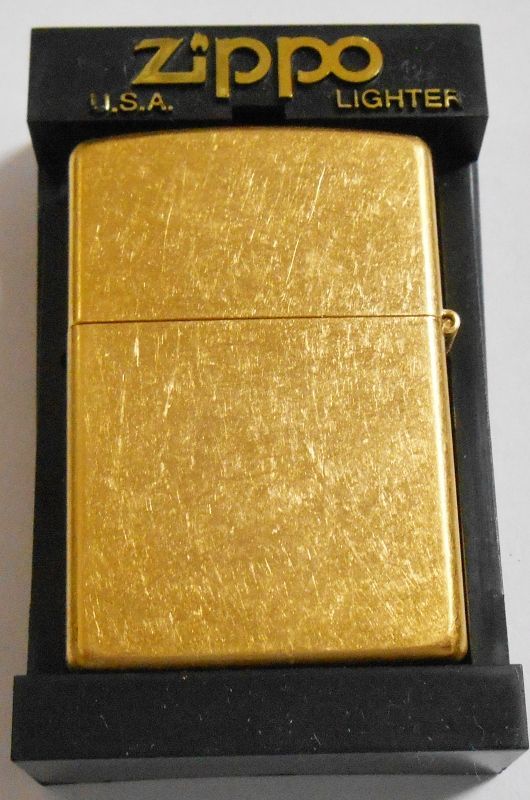 画像: ★BROWN 住宅会社 USA企業物 ２００1年１月  ゴールドカラー USA  ZIPPO！新品