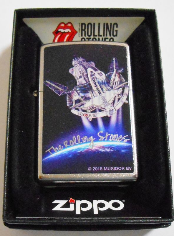 画像1: ☆ローリング・ストーンズ！ROLLING STONES 宇宙船 ２０１６年 USA ZIPPO！新品