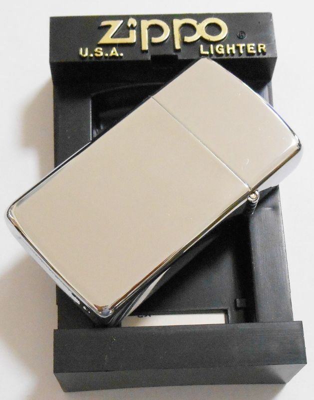 画像: スリム １９９９年 クラシックデザイン ＃１６１０ 鏡面 SLIM ZIPPO！新品