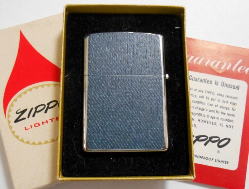 ☆１９７７年 名品！両面デニム・ルック 蜂デザイン VINTAGE ZIPPO！未