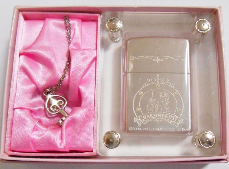 画像: ♡豪華限定３００個！チャーミー・キティ！サンリオ ★CHARMMY-KITTY 純銀ネックレス付 ２００５年 ZIPPO！新品