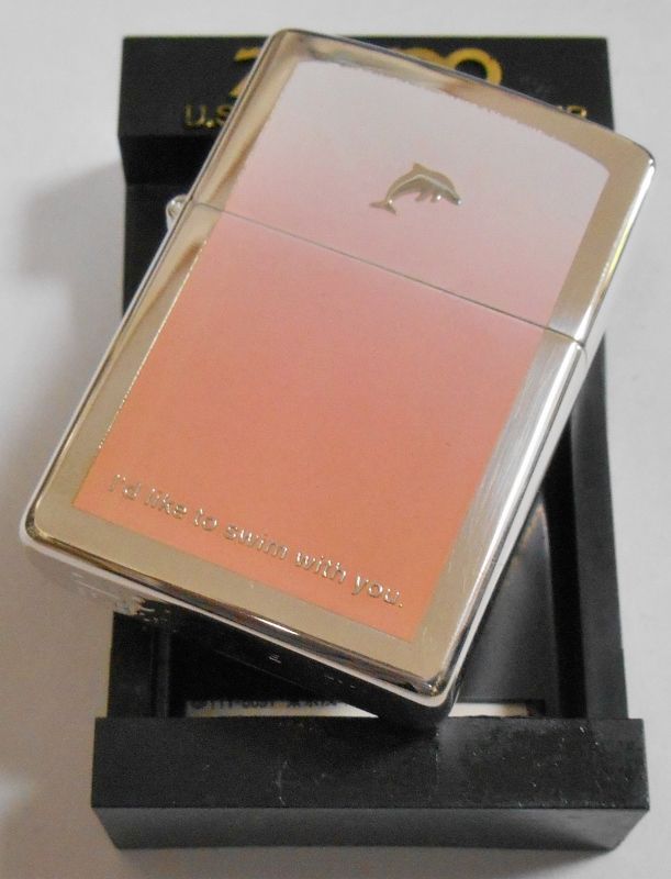 画像: ☆イルカ！ＤＯＬＰＨＩＮ ピンク系 シルバー銀加工 ２０００年 ＺＩＰＰＯ！新品