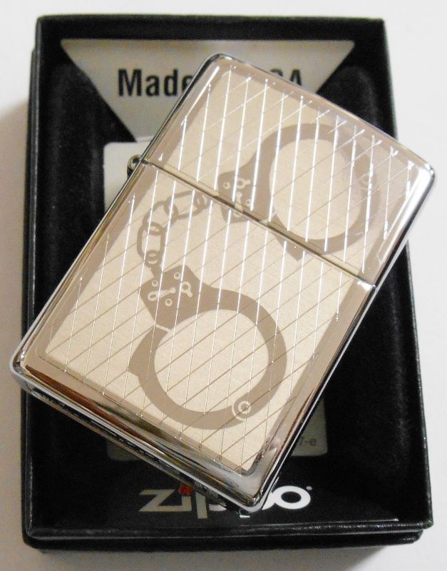 画像: ☆USAヴァージョン！手錠 ハンドカフ・デザイン ２０１２年 ＃２５０ ZIPPO！新品