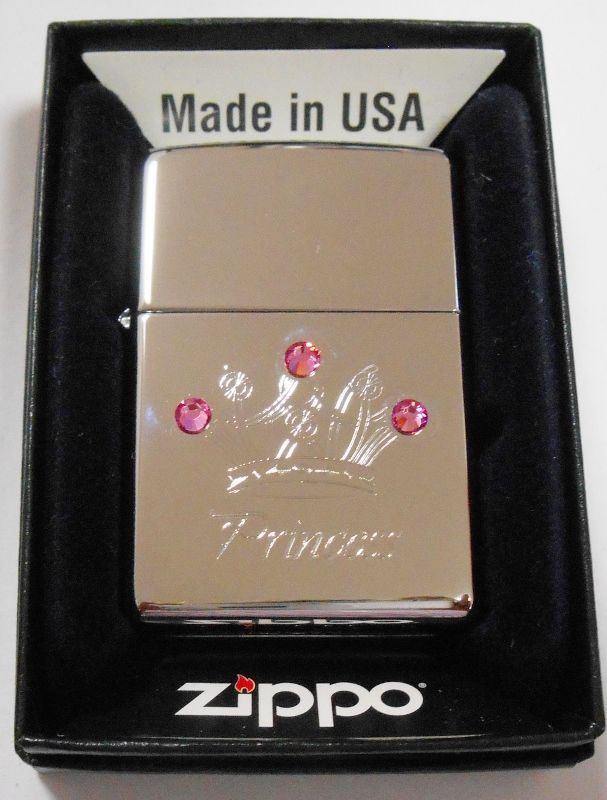 画像1: ☆ プリンセス！輝く・・スワロフスキー・クリスタル！ティアラ・デザイン ＃２５０ USA ２０１１年 ZIPPO！新品