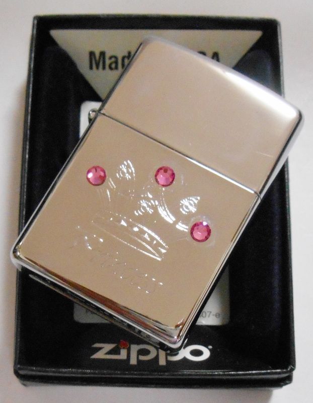 画像: ☆ プリンセス！輝く・・スワロフスキー・クリスタル！ティアラ・デザイン ＃２５０ USA ２０１１年 ZIPPO！新品