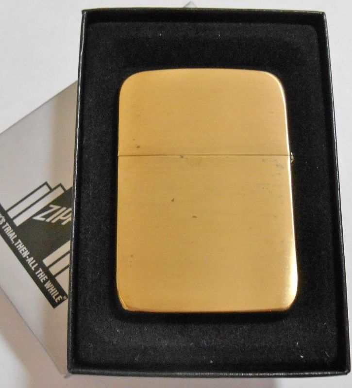 画像: ☆限定１５０個！ジッポーカー ６０周年記念 １９４１ ２００７年 Solid Brass Zippo！新品