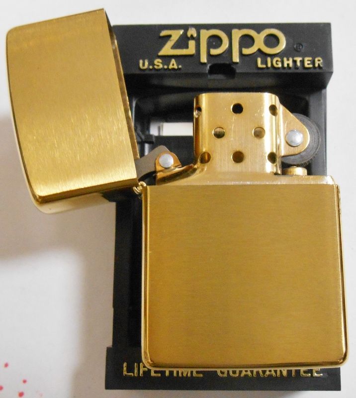 画像: ☆１９９７年５月 輝く・・＃２００G ブラッシュゴールド GOLD PLATED  ZIPPO！新品