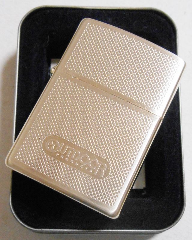 ｚｉｐｐｏ ｏｕｔｄoｏｒ Products １９９７年８月 銀加工 Zippo 新品 ジッポーパーク Zippopark