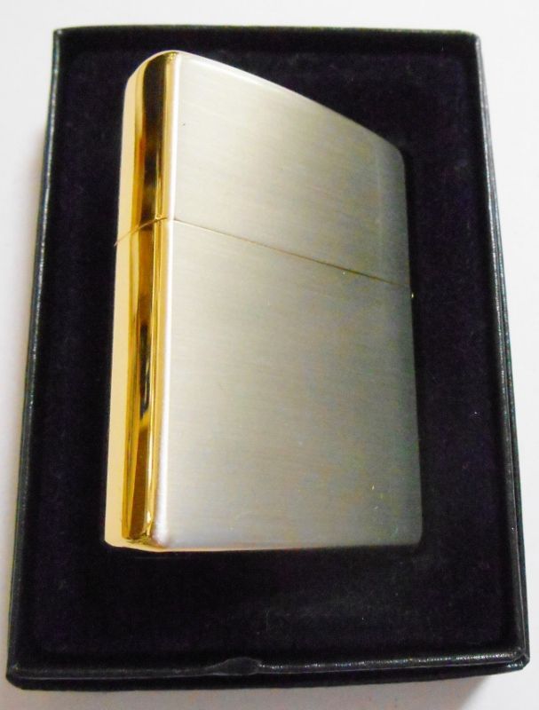 画像: ☆ スワロフスキー・クリスタル付プレート！シルバー＆ゴールド加工 ２００６年 ZIPPO！新品