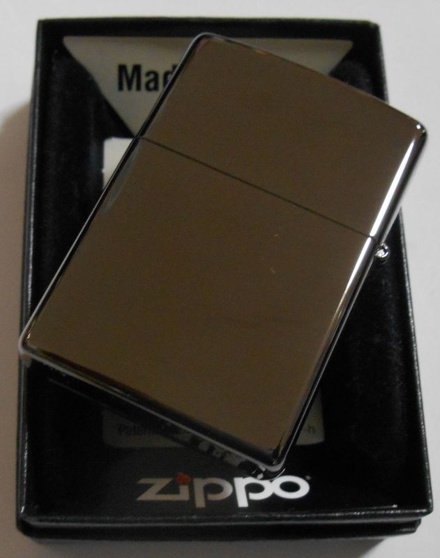 画像: Stolen！渋い・・黒 EBONY Laser Two Tone ２０１４年 USA ZIPPO！新品