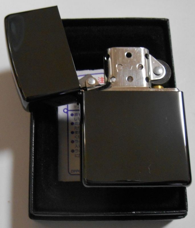 画像: ★お洒落な・・BLACK！まっ黒 ブラックチタン ２００４年 ZIPPO！新品。