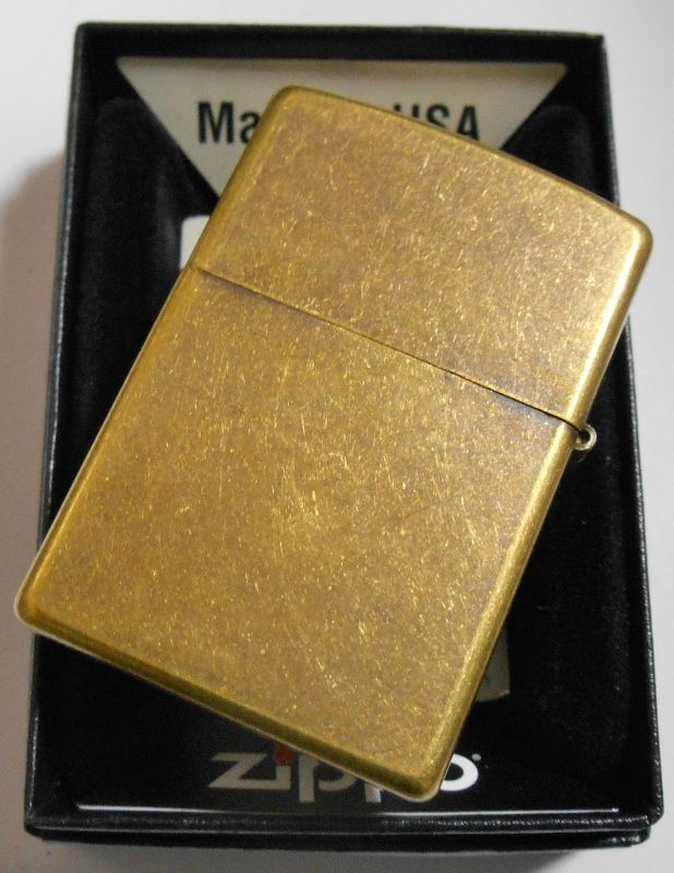 画像: ☆禅！禅宗 渋い色合いの・・ブラスいぶしバレル加工 ZEN ZIPPO！新品