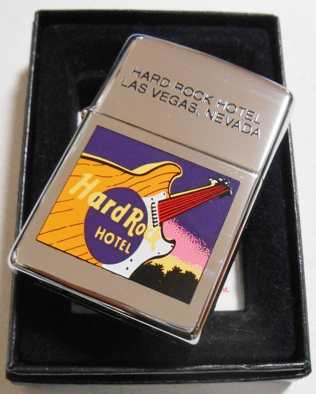 【定番人気低価】Zippo ジッポー Hard Rock HOTEL ハードロック ホテル ラスベガス 未使用 ゴールド 希少 その他