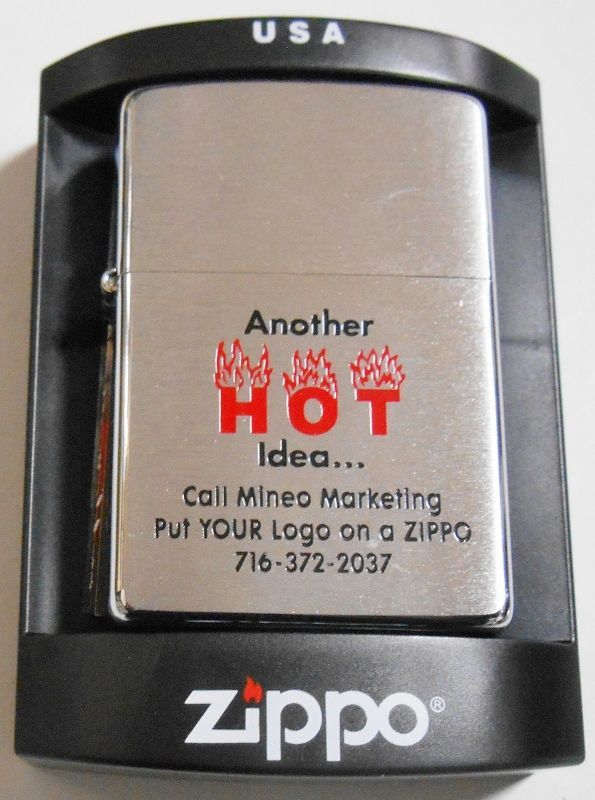 画像: ☆米国ジッポー社 セールスマン・サンプル Another HOT Idea ２００３年 ZIPPO！新品