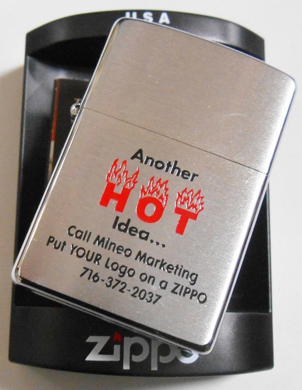 画像: ☆米国ジッポー社 セールスマン・サンプル Another HOT Idea ２００３年 ZIPPO！新品