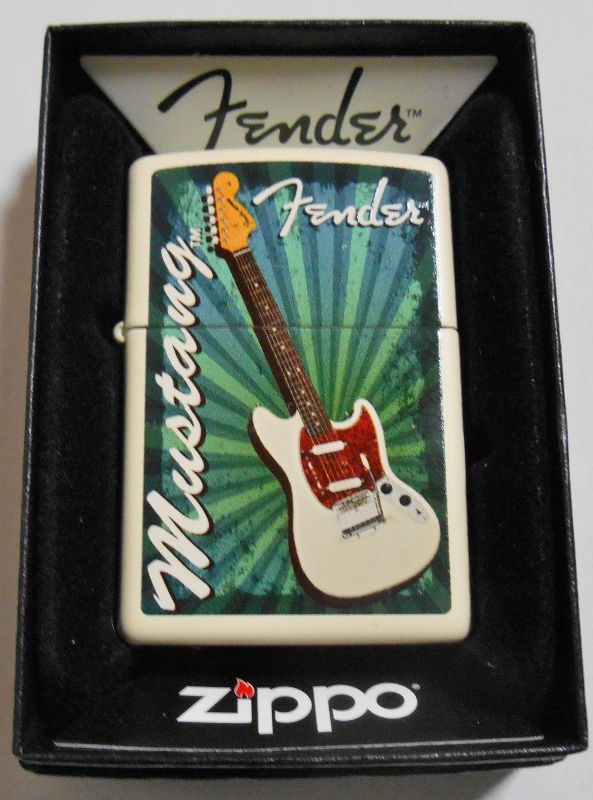 画像: ☆Fender USA！フェンダー ムスタング！Mustang ２０１５年 クリーム  ZIPPO！新品