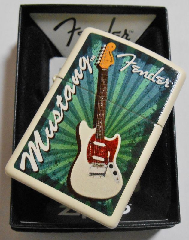 画像: ☆Fender USA！フェンダー ムスタング！Mustang ２０１５年 クリーム  ZIPPO！新品