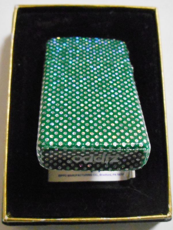 画像: ☆豪華スリム！輝く・・全面ラメ巻き仕上げ！２００３年 SLIM ZIPPO！新品