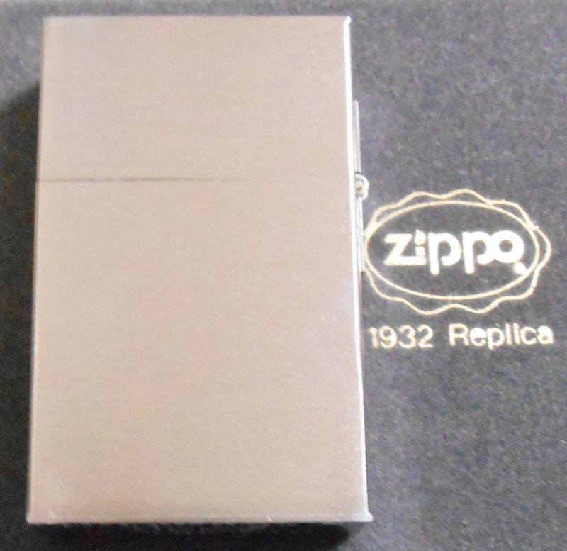 画像: ORIGINAL １９３２ FIRST REPLICA！１９９１年 無地 ブラッシュ  ZIPPO 未使用品！