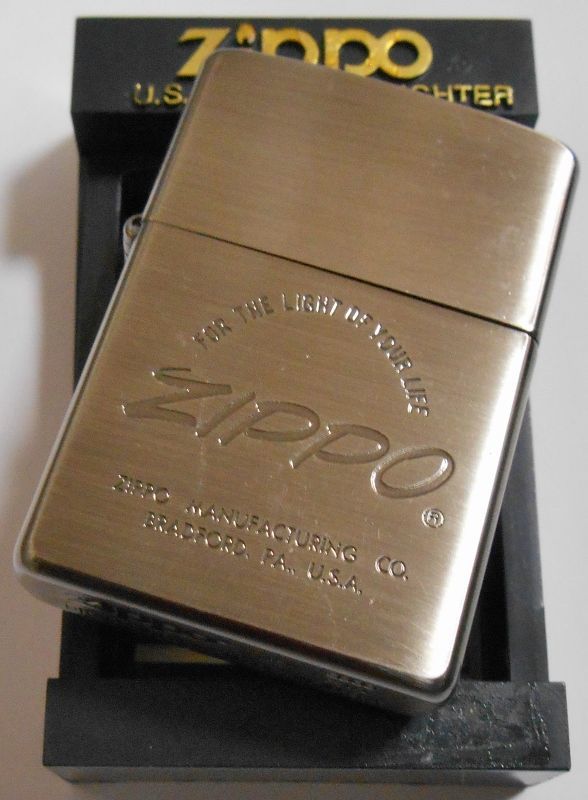 画像: ☆ CLASSICデザイン ２０００年５月 黒系 二ッケル古美 ZIPPO！新品