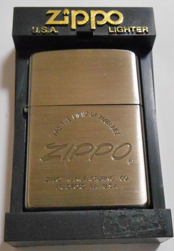 画像1: ☆ CLASSICデザイン ２０００年５月 黒系 二ッケル古美 ZIPPO！新品