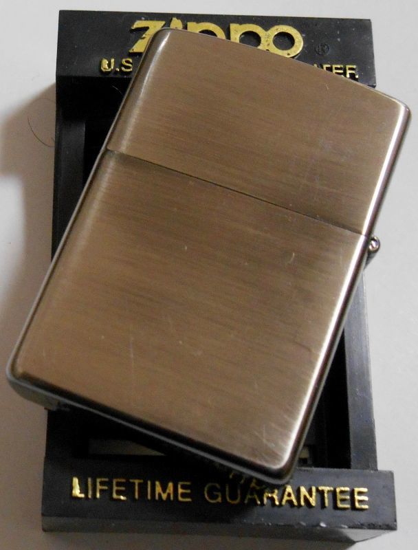 画像: ☆ AMERICAN CLASSIC！アメリカン・クラシック 二ッケル古美 １９９９年１月 ZIPPO！新品