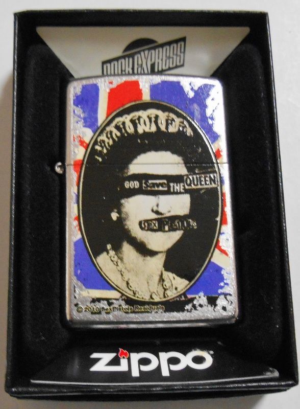 セックス ピストルズ Sex Pistols 女王さま ２０１１年 Usa Zippo 新品 ジッポーパーク Zippopark