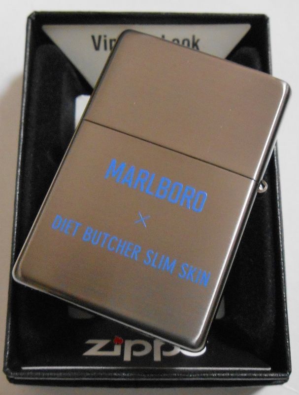 画像: ☆マールボロ！Marlboro ｘ DIET BUTCHER SLIM SKIN コラボ １９３７ ２０１６年 ＺIPPO！新品B