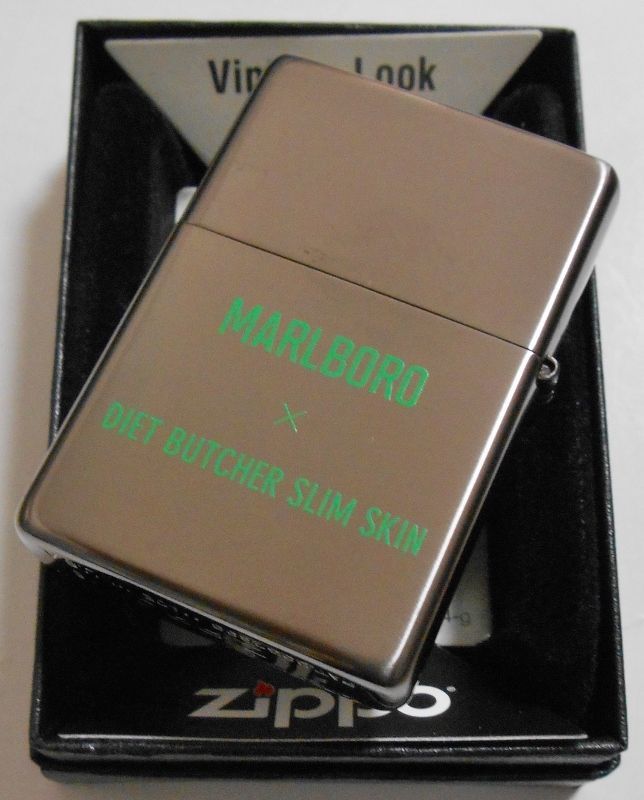 画像: ☆マールボロ！Marlboro ｘ DIET BUTCHER SLIM SKIN コラボ １９３７ ２０１６年 ＺIPPO！新品C