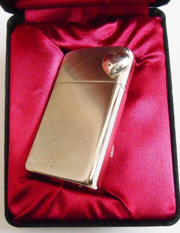 画像: ☆豪華限定スリム！シルバー９２５ ハート型オーナメント！２０００年 ZIPPO！新品