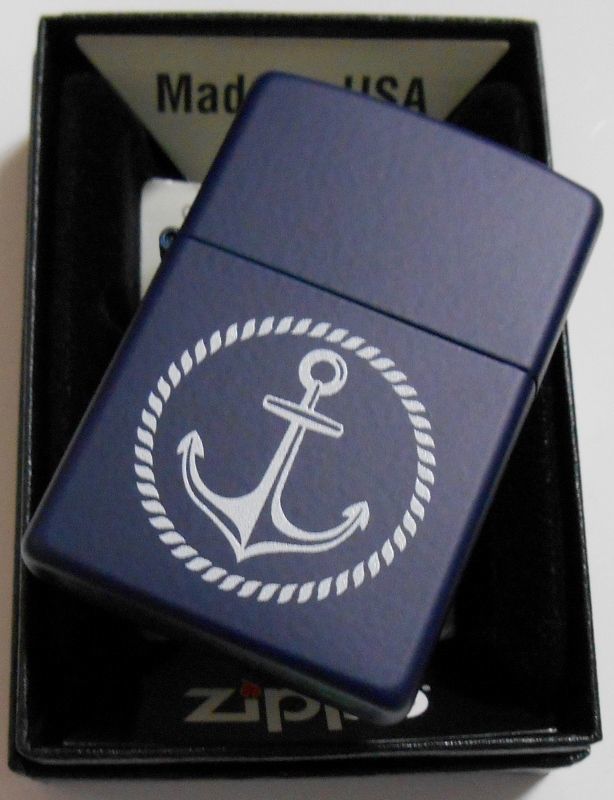 画像: ☆錨 アンカー！２０１８年 渋い・・NAVYカラー USA ZIPPO！新品