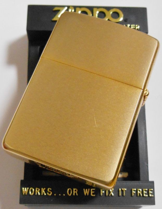 画像: ☆１９８７年４月 VINTAGE オールドデザイン ゴールドサテン ＺＩＰＰＯ！新品A