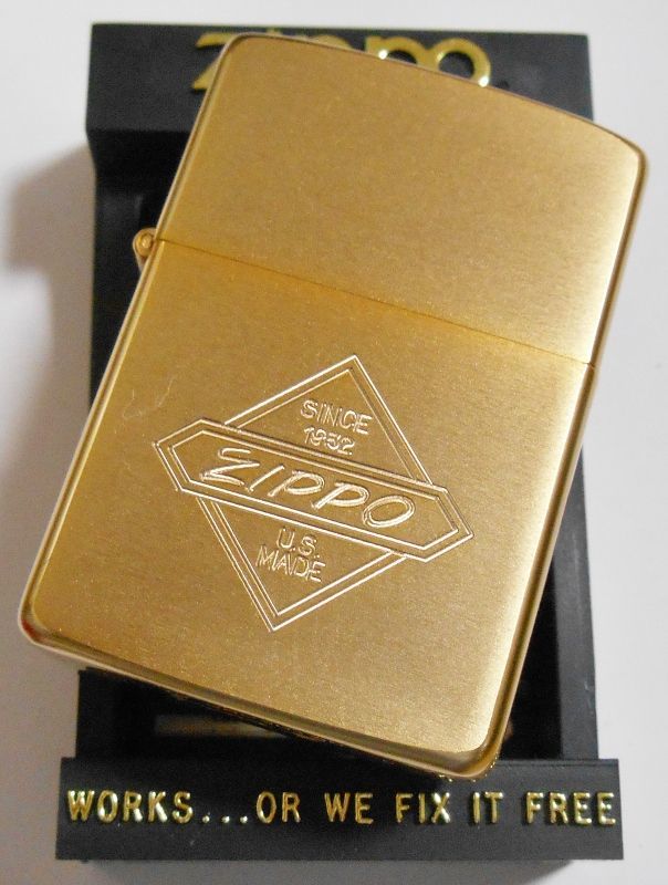 画像: ☆１９８７年４月 VINTAGE オールドデザイン ゴールドサテン ＺＩＰＰＯ！新品C