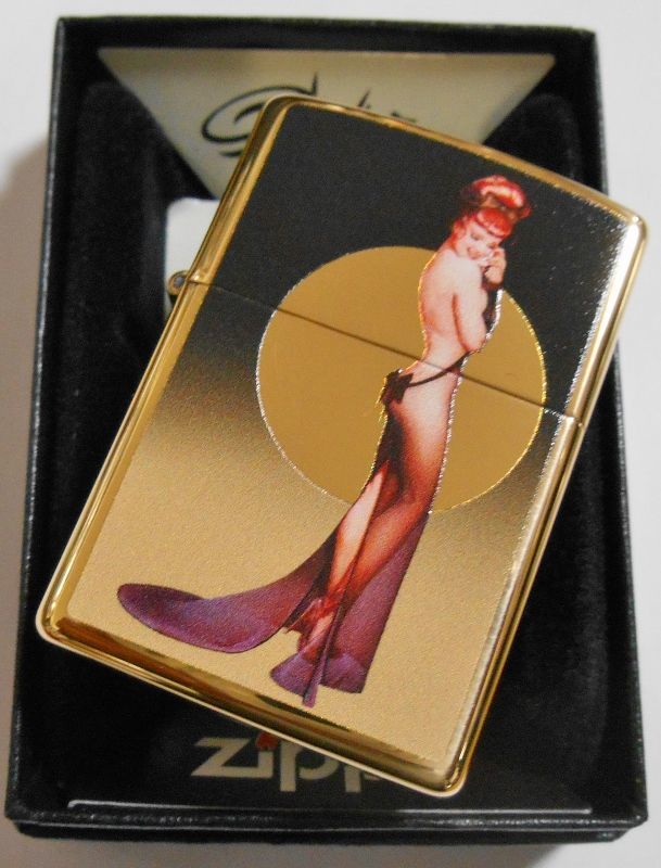 画像: ☆OLIVIA！Sexy Pin-up Model ２０１８ 真鍮ケース USA SOLID BRASS ZIPPO！新品A