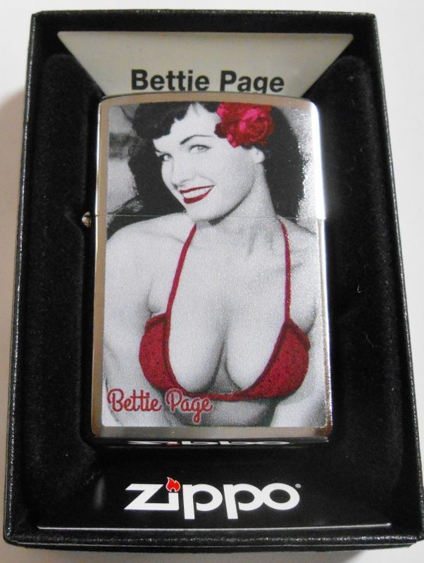 画像: ☆BETTIE PAGE！Sexy Pin-up Model ２０１８ USA ZIPPO！新品B