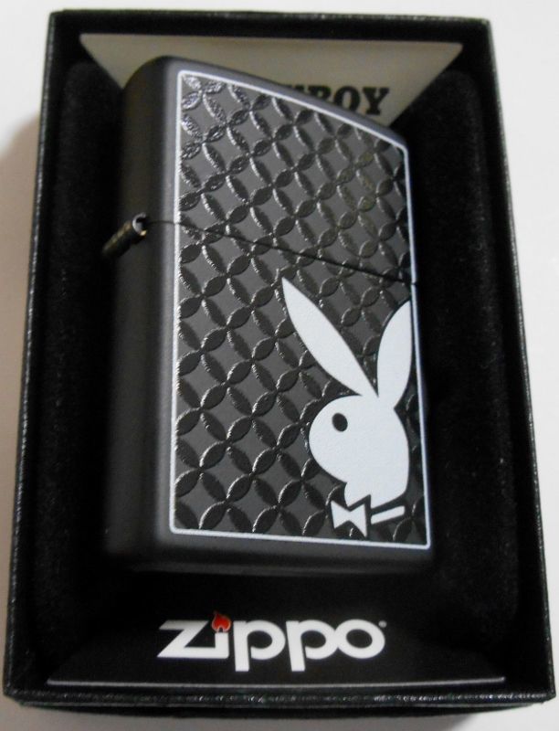 画像: ☆PLAYBOY！ZIPPO社２０１８年モデル プレイボーイ ブラック ZIPPO！新品