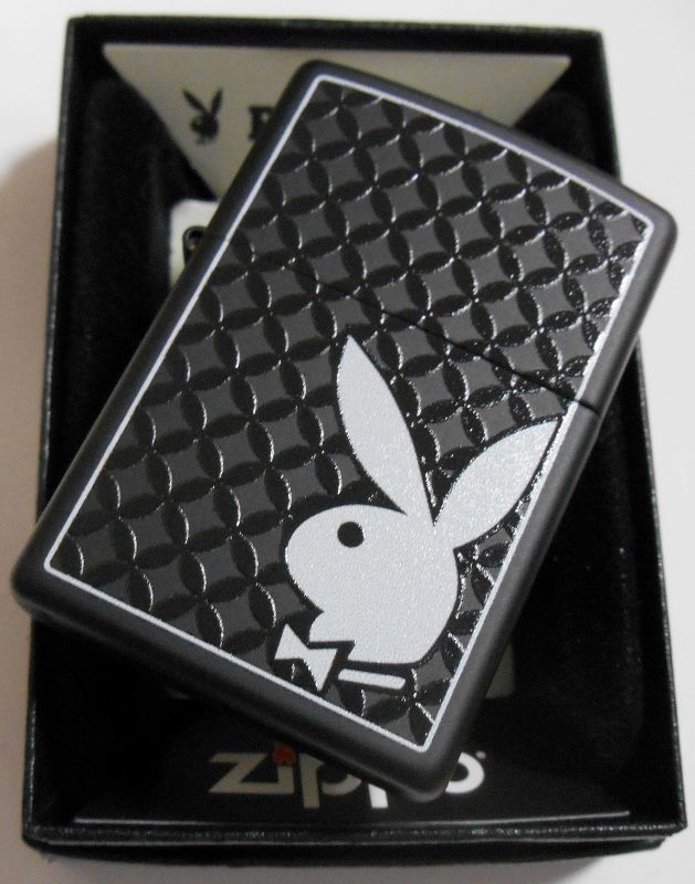 画像: ☆PLAYBOY！ZIPPO社２０１８年モデル プレイボーイ ブラック ZIPPO！新品