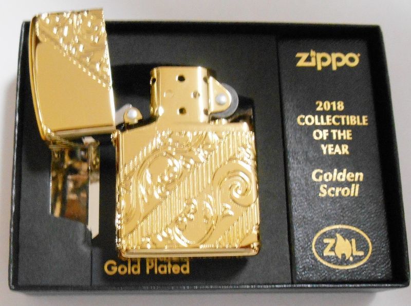 画像: ☆超豪華！ZIPPO社２０１８年 世界限定 Golden Scroll Armor Collectible Zippo！新品