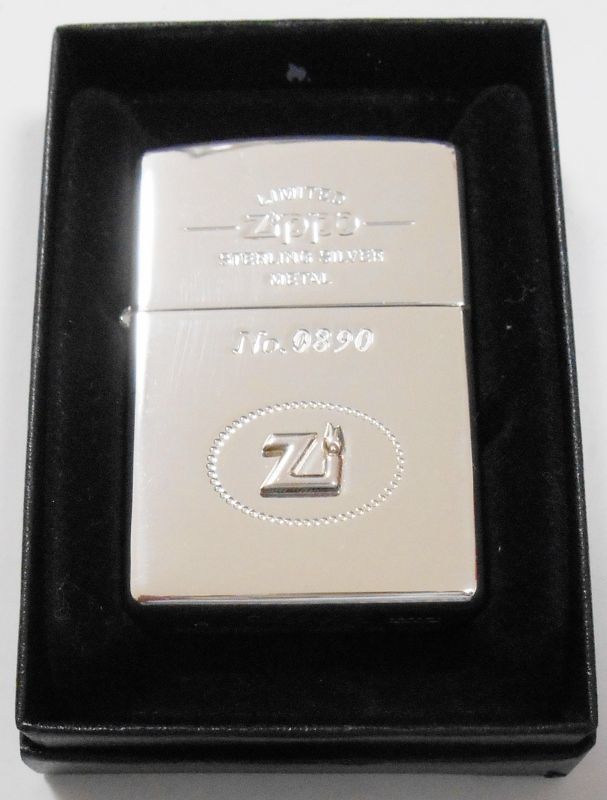 ☆１９９８年１月 純銀スターリング Zマークメタル＆シルバー１００ 銀加工 限定ZIPPO！新品