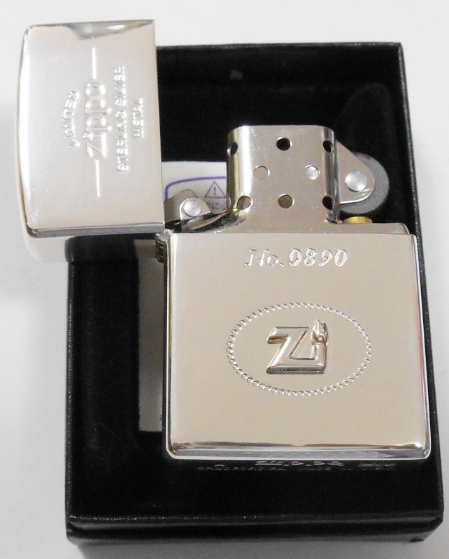 画像: ☆１９９８年１月 ★純銀スターリング Zマークメタル＆シルバー１００ 銀加工 限定ZIPPO！新品