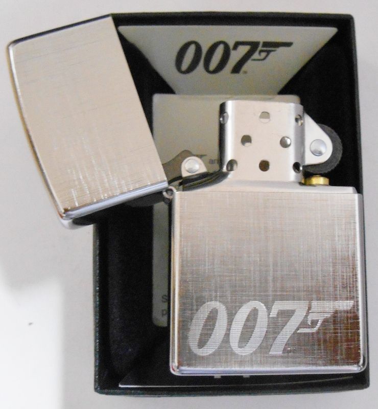 画像: ☆００７！JAMES BOND ２０１８年 LINEN WAVE ZIPPO！新品