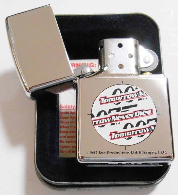 画像: ☆００７！映画 トゥモロー・ネバー・ダイ １９９７年９月 ＃２５０ ZIPPO！新品