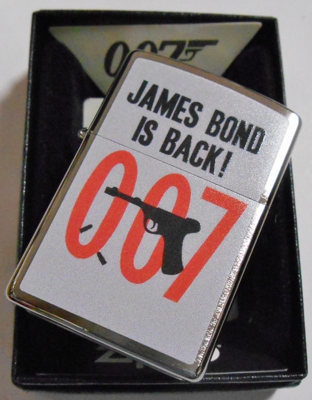画像: ☆００７！JAMES BOND IS BACK！２０１８年 ＃２００ ZIPPO！新品