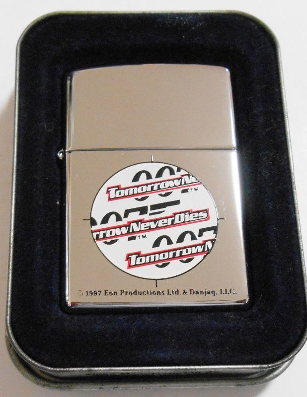 画像1: ☆００７！映画 トゥモロー・ネバー・ダイ １９９７年９月 ＃２５０ ZIPPO！新品