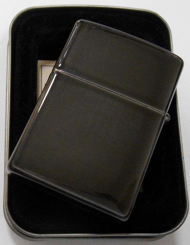 画像: ☆バレット・スマイス Barrett-Smythe １９９６年９月 ミッドナイト・クローム ZIPPO！新品