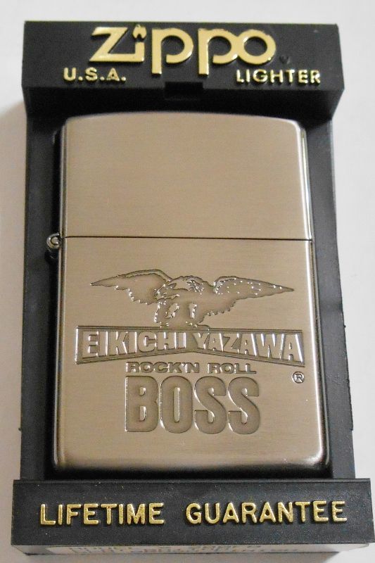 ☆矢沢永吉！EIKICHI YAZAWA １９９２年 ROCK'N ROLL BOSS ZIPPO！未