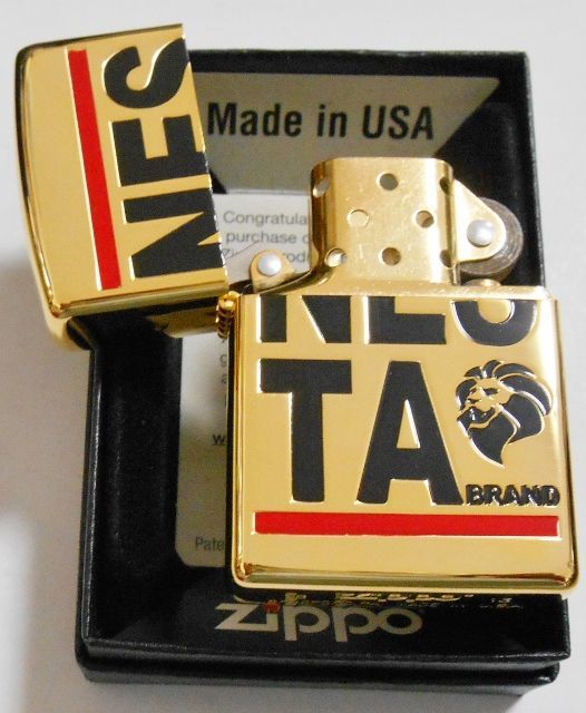 画像: ☆NESTA BRAND！ネスタブランド 輝く・・ゴールド加工！２０１３年 ZIPPO！新品