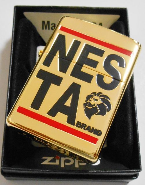 画像: ☆NESTA BRAND！ネスタブランド 輝く・・ゴールド加工！２０１３年 ZIPPO！新品