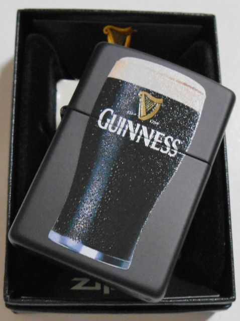 画像: ☆GUINNESS！伝統のギネスビール ２０１８年 ブラック ＺＩＰＰＯ！新品